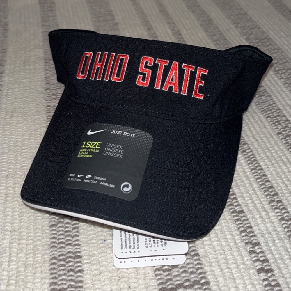 Nike Ohio State visor NWT